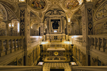 Salerno cathedral crypt