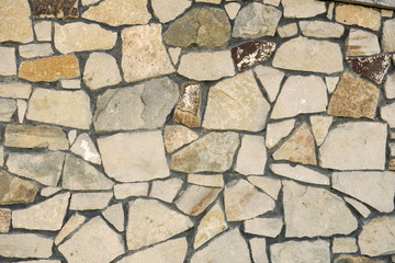 Wall texture with stone