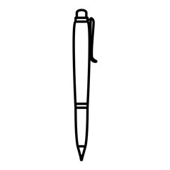 pen school isolated icon vector illustration design