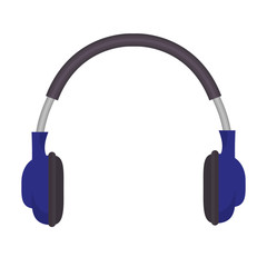 earphones sound isolated icon vector illustration design