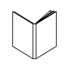 text book library icon vector illustration design