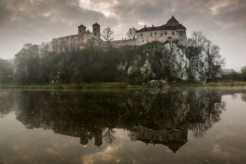 Naklejka na ściany i meble Benedictine monastery in Tyniec near Cracow, Poland