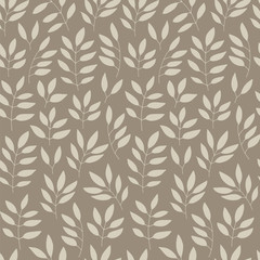 Seamless vector floral pattern, abstract seamless background wit