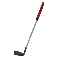Isolated golf club on a white background, Vector illustration