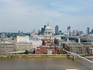 Obraz premium River Thames, St. Paul's & City of London Skyline