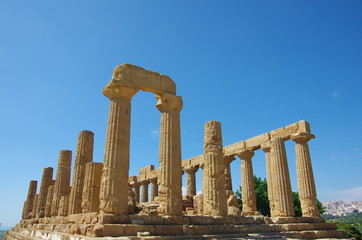 Temple d'Hera Agrigente sicile
