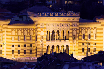 City Hall in Sarajevo
