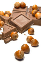 Chocolate and hazelnuts
