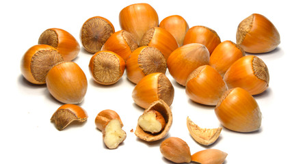 Hazelnuts healthy snack