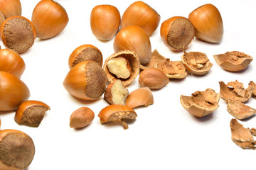 Hazelnuts healthy snack
