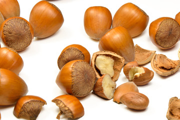Hazelnuts healthy snack