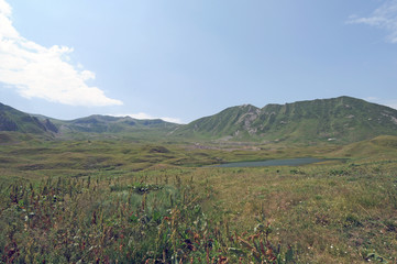 Artvin,is a city in northeastern Turkey about 30 km inland from the Black Sea.There are amazing plateaus and small crater lakes on the its muntains.