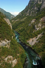 Canyon of Tara River, Montenegro