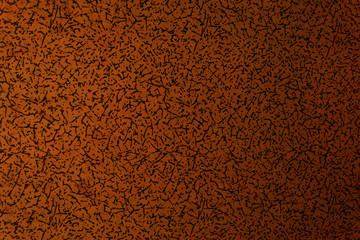 Grunge background texture abstract dark wall looking surface with gradient brown orange yellow colors and black dots retro vintage style photo