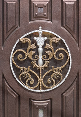 Abstract pattern, geometric shapes, ceramic tile, mosaic