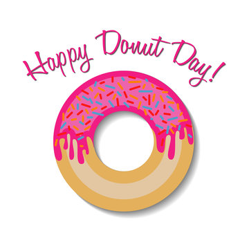 happy donut day banner