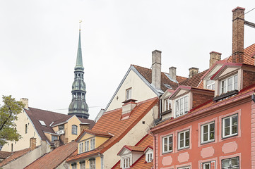 Old houses in the center of Riga