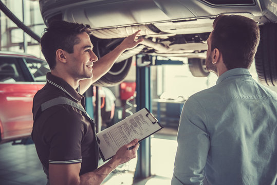 At The Auto Service