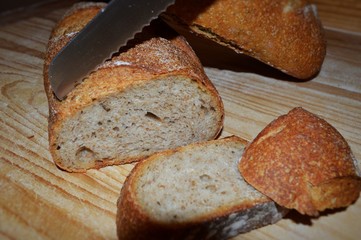 Artisan sourdough bread