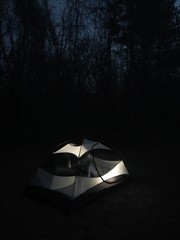 tent camping