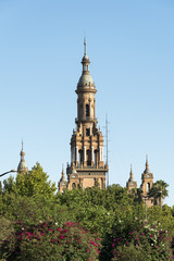 Sevilla (Andalucia, Spain): Plaza de Espana