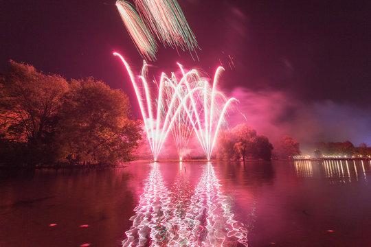 Fireworks In St Albans