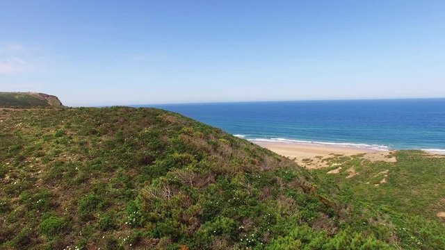 Portuguese Algarve coast, the south of the country Praia da Cordoama, Vila do Bispo