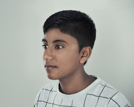 Portrait of Fiji Indian boy