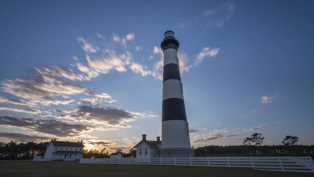 Sunset at Bodie Island Lighthouse 