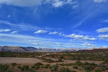 Fototapeta na wymiar Landscape near Hurricane, Utah