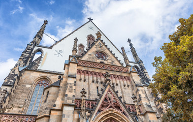 Thomaskirche in Leipzig, Saxony - Germany