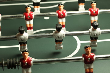 Fototapeta premium Soccer table game