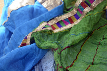 Foulards traditionnels indiens en vrac