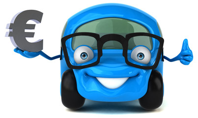 Fun car - 3D Illustration