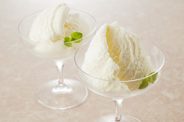 バニラアイス (vanilla ice cream)