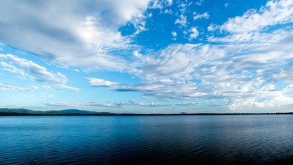 
clear blue sky with cloud background