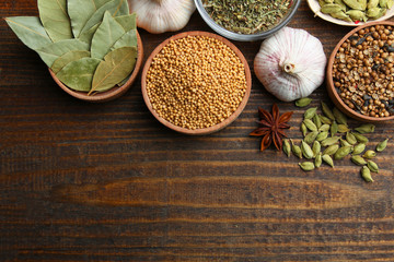 Set of different spices