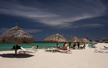 Beach on Aurba 