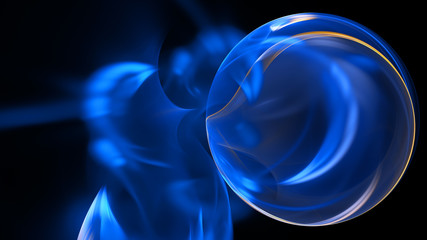 Fototapeta premium Abstract fractal illustration for creative design