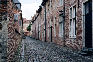 Street in Beguinage of Leuven