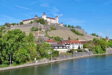 Fototapeta na wymiar Festung Marienberg, Würzburg
