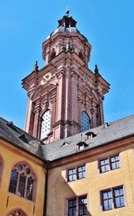 Fototapeta premium Turm der Neubaukirche, Würzburg