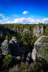 Bastei im Elbsandsteingebirge