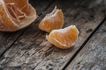 close up mandarine