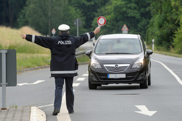 allgemeine Verkehrskontrolle im Odenwaldkreis