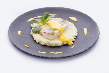 roasted fillet of cod
