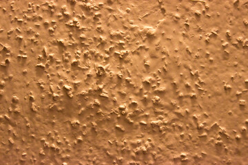 Dark cream color grained wall paint