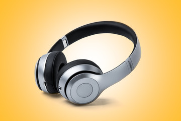 Naklejka premium Fine headset in 3d illustration