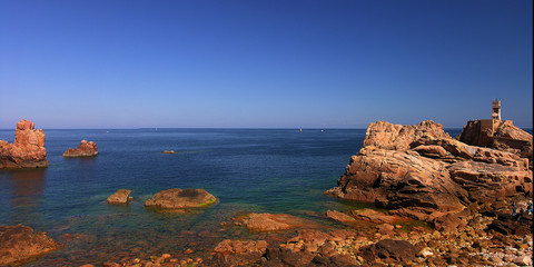 Ile de Breath Panorama Phare du Paon
