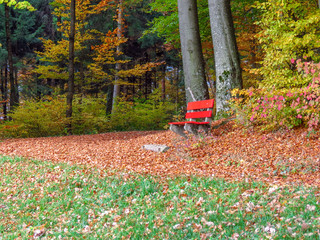 Autumn landscape in Switzerland